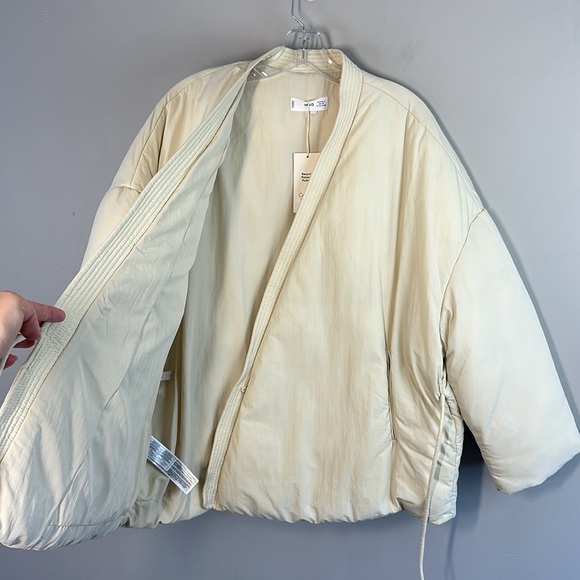 NWT Mango Anorak Quilted Cross Jacket Size XL - Picture 12 of 16